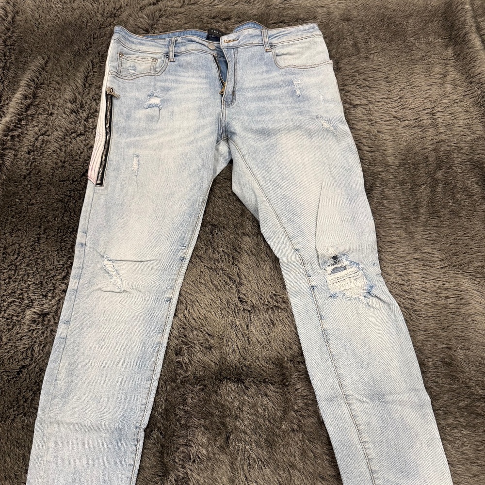 Men's Amiri Distressed Denim